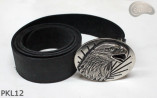 PKL12 leather trouser belt