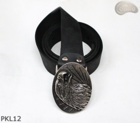 PKL12 leather trouser belt