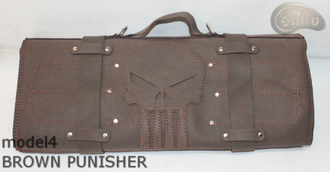 Taška / pouzdro na nůž BROWN PUNISHER (model 4)