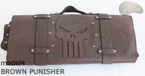 Taška / pouzdro na nůž BROWN PUNISHER (model 4)