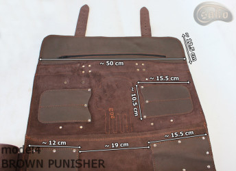 Taška / pouzdro na nůž BROWN PUNISHER (model 4)