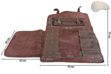 Taška / pouzdro na nůž Hnědý (model 1)