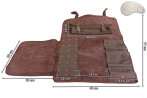 Taška / pouzdro na nůž Hnědý (model 1)