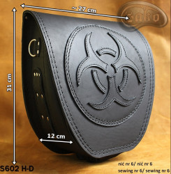 LEATHER SADDLEBAG S602 H-D SOFTAIL