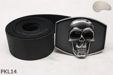 Kožený kalhotový pásek PKL14