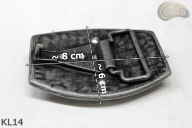 Kožený kalhotový pásek PKL14