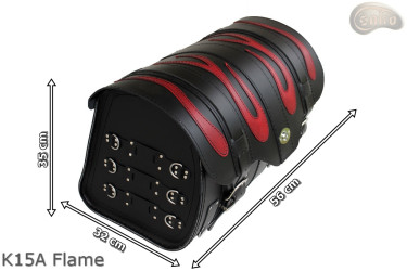 Kufr K15A FLAME se zámkem  *na vyžádání*