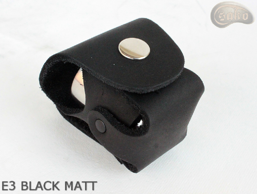 Housse d'holster E3 BLACK MATT pour le tambour du revolver Remington calibre 44 COLT1860
