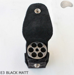 E3 BLACK MATT obal pouzdra na buben revolveru Remington ráže 44 COLT1860
