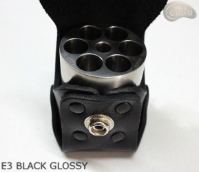 E3 BLACK GLOSSY obal pouzdra na buben revolveru Remington ráže 44 COLT1860