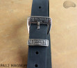 PA12 MAGNUM Leather trouser belt with metal tip