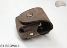 E3 HNĚDÝ3 obal pouzdra na buben revolveru Remington ráže 44  COLT1860