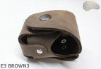 E3 HNĚDÝ3 obal pouzdra na buben revolveru Remington ráže 44  COLT1860