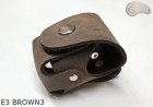 E3 HNĚDÝ3 obal pouzdra na buben revolveru Remington ráže 44  COLT1860