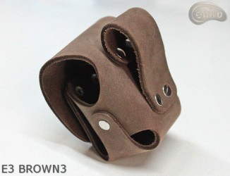 E3 HNĚDÝ3 obal pouzdra na buben revolveru Remington ráže 44  COLT1860