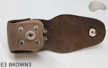 E3 HNĚDÝ3 obal pouzdra na buben revolveru Remington ráže 44  COLT1860