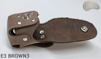 E3 HNĚDÝ3 obal pouzdra na buben revolveru Remington ráže 44  COLT1860