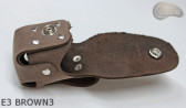 E3 HNĚDÝ3 obal pouzdra na buben revolveru Remington ráže 44  COLT1860