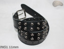 PA51 leather strap with 11 mm decorative rivets