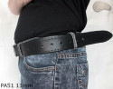 PA51 leather strap with 11 mm decorative rivets