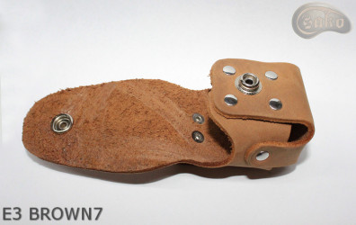 E3 HNĚDÝ7 obal pouzdra na buben revolveru Remington ráže 44  COLT1860