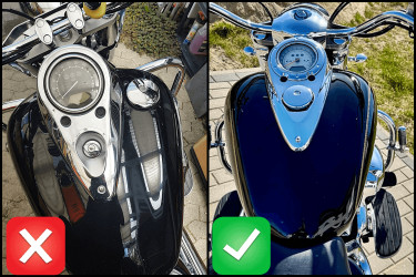 Tankový pás pro  Kawasaki VN 2000 Vulcan