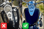 Tankový pás pro  Kawasaki VN 2000 Vulcan