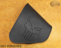 LEATHER SADDLEBAG S63 PUNISHER H-D SOFTAIL