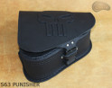 LEATHER SADDLEBAG S63 PUNISHER H-D SOFTAIL