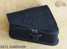 LEATHER SADDLEBAG S571 PUNISHER H-D Sportster