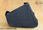 LEATHER SADDLEBAG S571 PUNISHER H-D Sportster