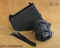 LEATHER SADDLEBAG S571 PUNISHER H-D Sportster