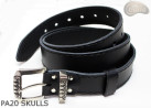 PA20 SKULLS leather belt