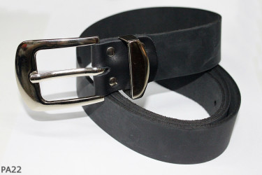 PA22 Leather trouser belt