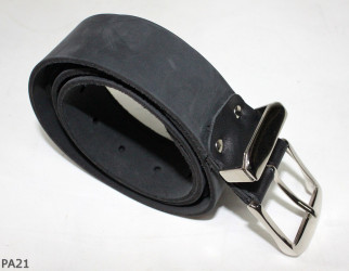 PA21 Leather trouser belt