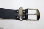 PA21 Leather trouser belt