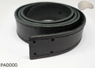 PA0000 leather trouser belt without buckle, repair kit without buckle