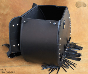 Sacoches de moto en cuir S771 *SUR COMMANDE*