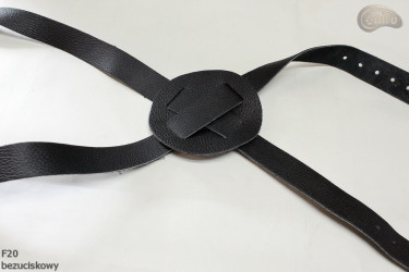 Tablier de protection en cuir F20 sans pression boucher/soudure/chef/barbecue/serrurier