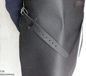 Bőr védőkötény F30 Érintésmentes hentes/hegesztő/szakács/barbecue/lakatos