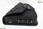 LEATHER SADDLEBAG S66 SKULL H-D SOFTAIL