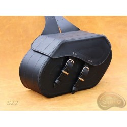 LEATHER SADDLEBAGS S22