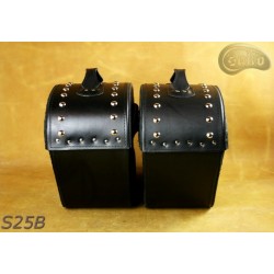 LEATHER SADDLEBAGS S25