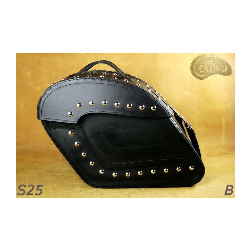 LEATHER SADDLEBAGS S25