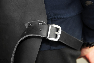 Bőr védő kötény/hentes kötény/hegesztő kötény/főző kötény/barbecue kötény/lakatos kötény F4 SKULL