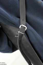 Bőr védő kötény/hentes kötény/hegesztő kötény/főző kötény/barbecue kötény/lakatos kötény F4 SKULL