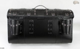 K160 motorcycle roll bag with lock and drink holders