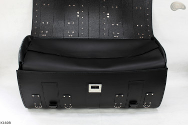 Coffre moto K160 avec serrure et porte-boissons