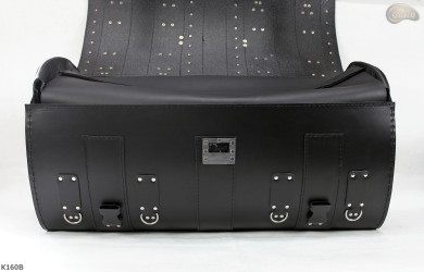 K160 motorkerékpár csomagtartó zárral és ital tartókkal