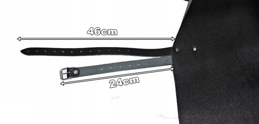 Kožená ochranná zástěra F8/řezník/svářeč/kuchař/grilovač/zámečník